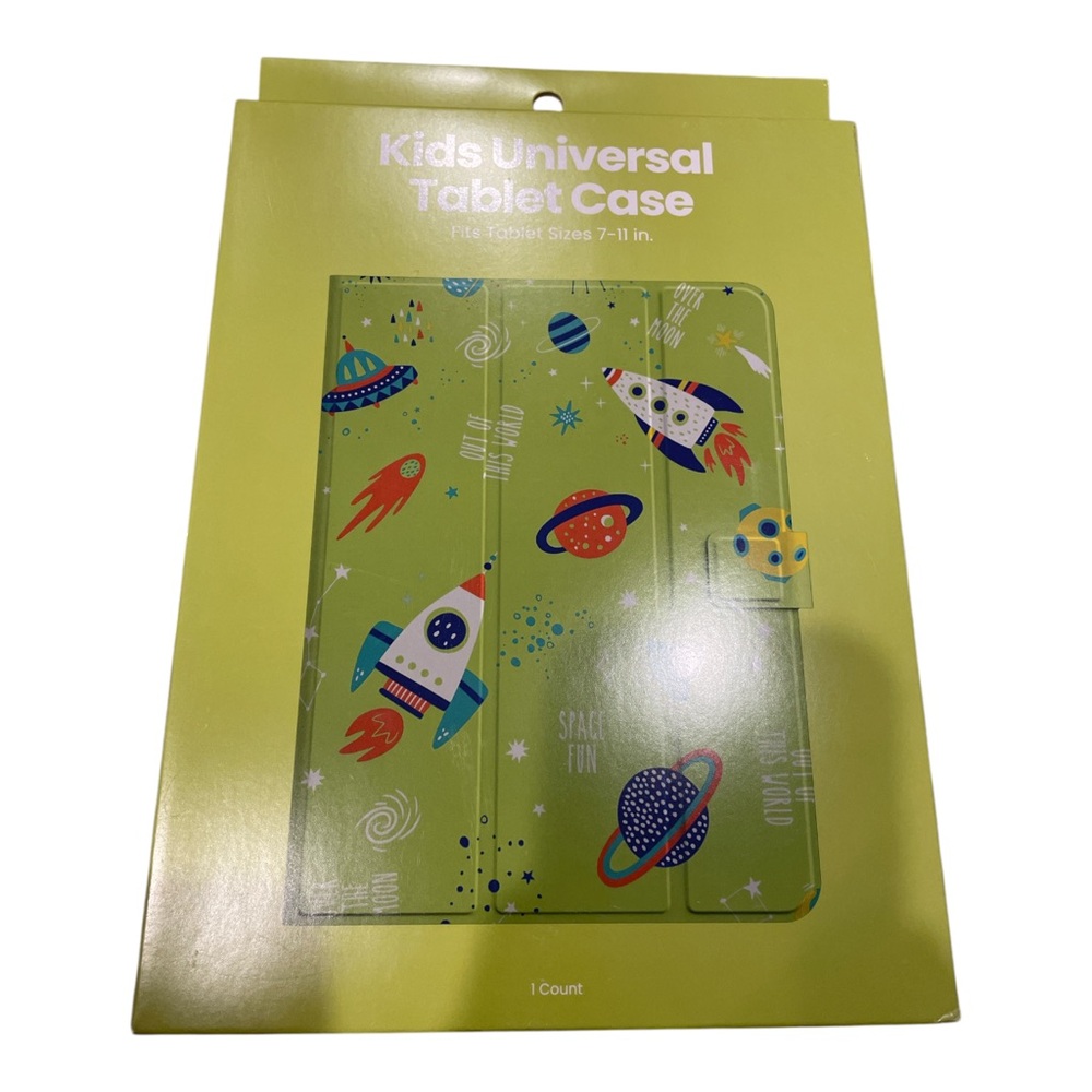 Kids Universal Tablet Case with Space Design